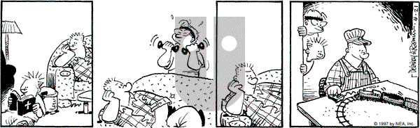 Betty - Monday April 21, 1997 Comic Strip