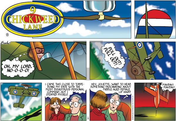 9 Chickweed Lane on Sunday February 1, 2004 Comic Strip