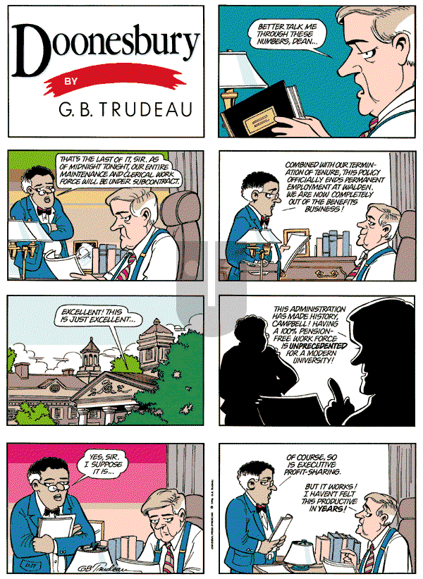Doonesbury - Sunday November 17, 1996 Comic Strip