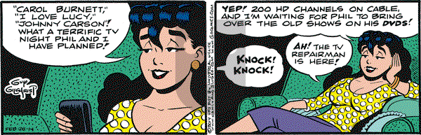 Nancy on Friday February 28, 2014 Comic Strip