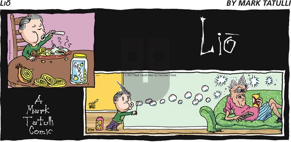 Lio on Sunday August 30, 2015 Comic Strip