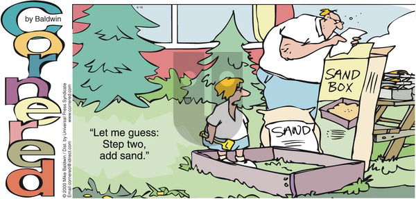 Cornered on Sunday June 18, 2000 Comic Strip