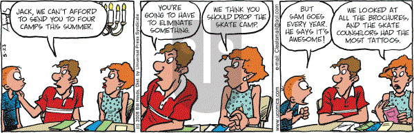 Cleats - Tuesday May 23, 2006 Comic Strip