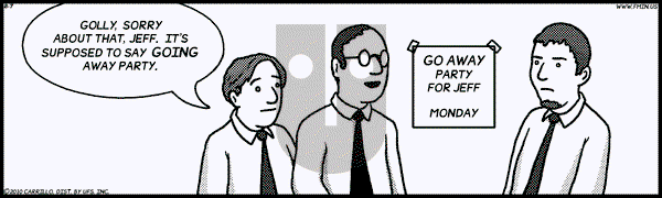 F Minus on Saturday August 7, 2010 Comic Strip