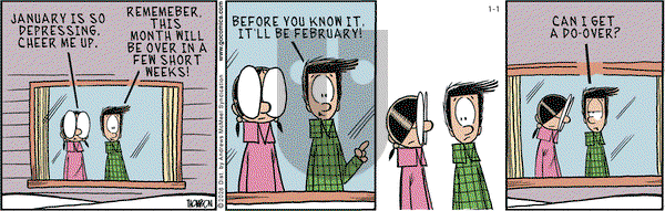 Grand Avenue on Thursday January 1, 2026 Comic Strip
