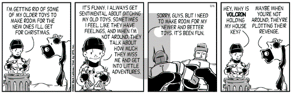 Cow and Boy Classics on Saturday December 16, 2006 Comic Strip