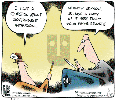 Tom Toles on Wednesday May 15, 2013 Comic Strip