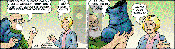 Alley Oop on Saturday August 3, 2013 Comic Strip