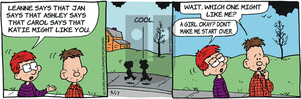 Lola on Saturday March 17, 2012 Comic Strip