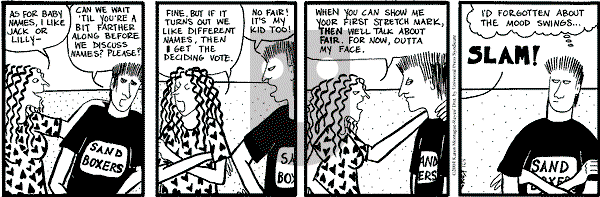 Clear Blue Water on Friday May 21, 2004 Comic Strip