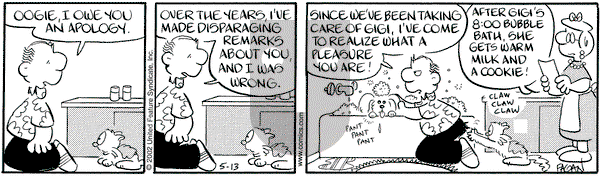 Drabble on Monday May 13, 2002 Comic Strip