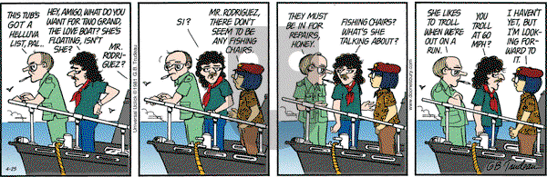 Doonesbury on Saturday April 25, 2015 Comic Strip