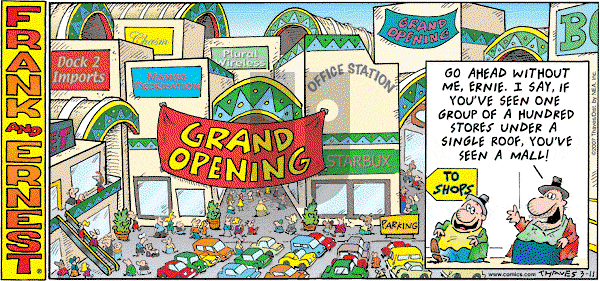 Frank and Ernest on Sunday March 11, 2007 Comic Strip