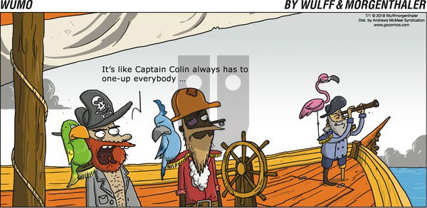 WuMo on Sunday July 1, 2018 Comic Strip