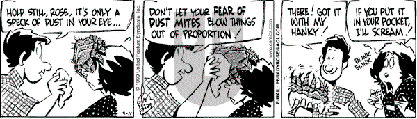 Rose is Rose on Saturday September 11, 1999 Comic Strip