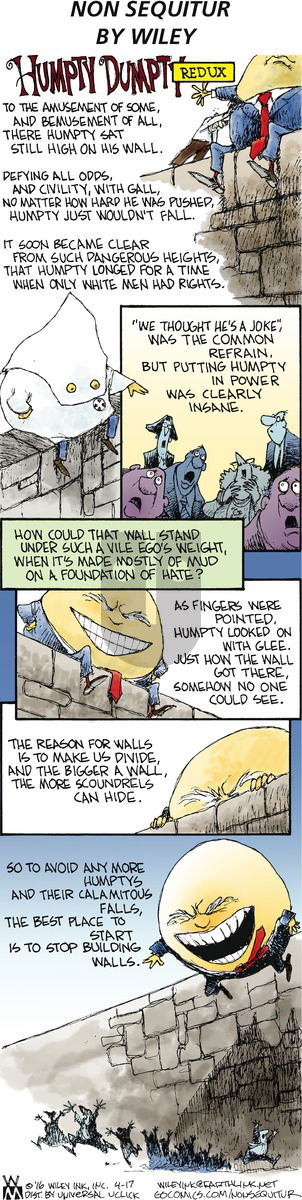 Non Sequitur on Sunday April 17, 2016 Comic Strip
