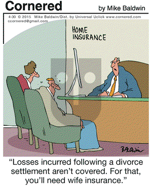 Cornered on Thursday April 30, 2015 Comic Strip