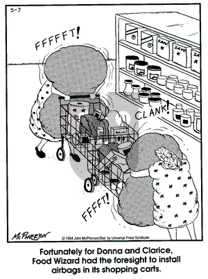 Close to Home on Saturday May 7, 1994 Comic Strip