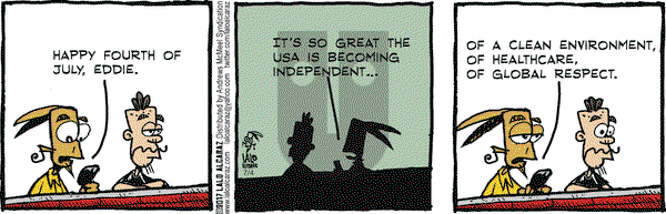 La Cucaracha on Tuesday July 4, 2017 Comic Strip