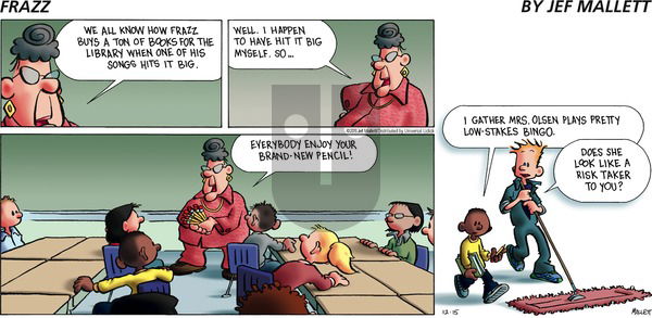 Frazz on Sunday December 15, 2013 Comic Strip