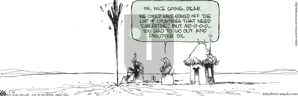 Non Sequitur on Saturday January 15, 2005 Comic Strip