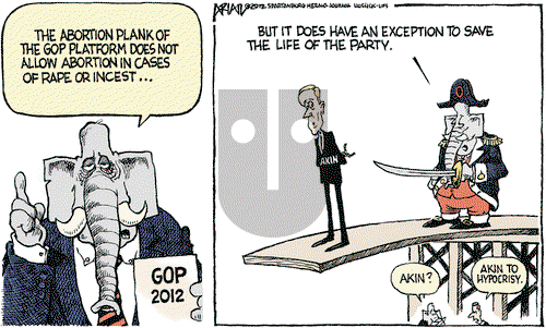 Robert Ariail on Thursday August 23, 2012 Comic Strip