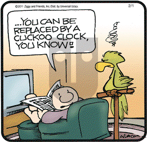 Ziggy on Tuesday February 1, 2011 Comic Strip