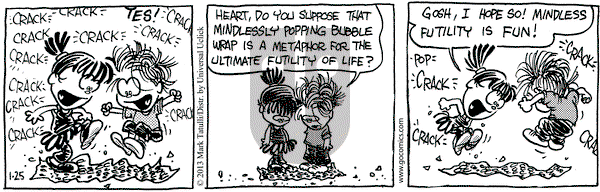 Heart of the City on Friday January 25, 2013 Comic Strip