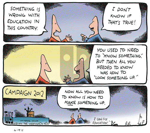 Tom Toles on Sunday June 19, 2011 Comic Strip