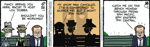 La Cucaracha on Friday February 26, 2021 Comic Strip