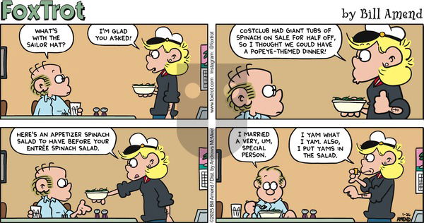 FoxTrot on Sunday January 26, 2025 Comic Strip