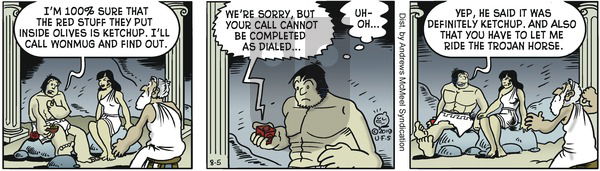 Alley Oop on Monday August 5, 2019 Comic Strip
