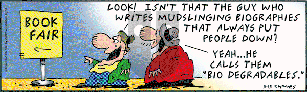 Frank and Ernest on Thursday May 15, 2025 Comic Strip