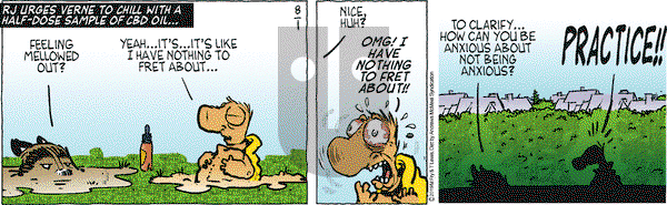 Over the Hedge on Thursday August 1, 2019 Comic Strip