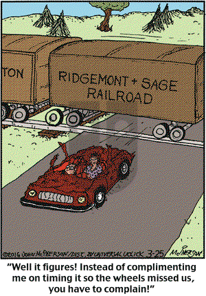 Close to Home on Friday March 25, 2016 Comic Strip