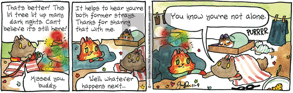 Breaking Cat News on Saturday November 9, 2019 Comic Strip