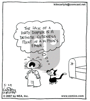 Kit 'N' Carlyle on Tuesday May 29, 2007 Comic Strip