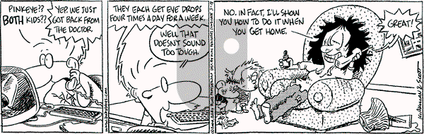 Baby Blues on Saturday March 18, 2000 Comic Strip