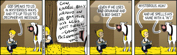 Cow and Boy Classics on Monday February 2, 2009 Comic Strip
