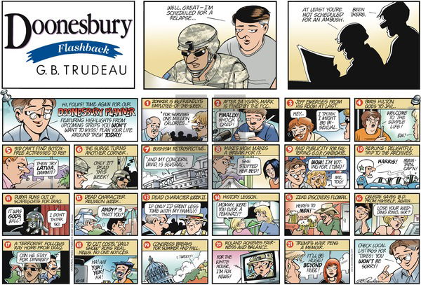 Doonesbury on Sunday June 15, 2008 Comic Strip