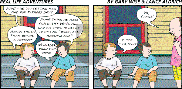 Real Life Adventures on Wednesday June 11, 2025 Comic Strip