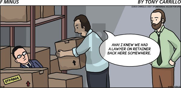 F Minus on Sunday June 30, 2013 Comic Strip