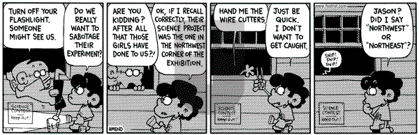 FoxTrot on Monday February 22, 1999 Comic Strip