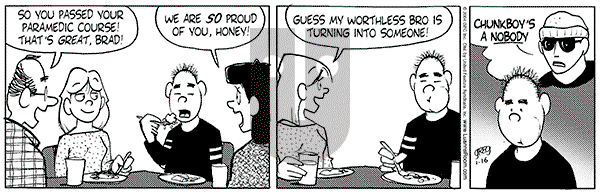 Luann on Friday January 16, 2004 Comic Strip