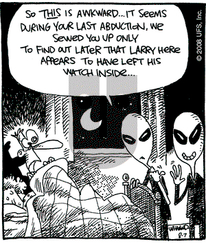 Reality Check on Thursday August 7, 2008 Comic Strip