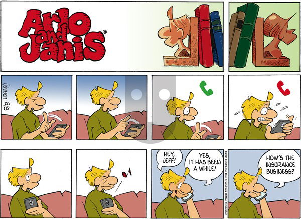 Arlo and Janis on Sunday August 8, 2021 Comic Strip