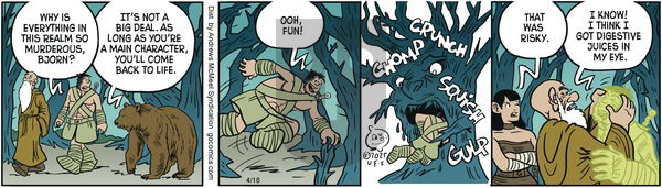 Alley Oop on Friday April 18, 2025 Comic Strip