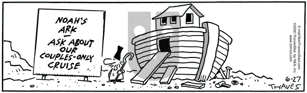 Frank and Ernest on Tuesday June 27, 2000 Comic Strip