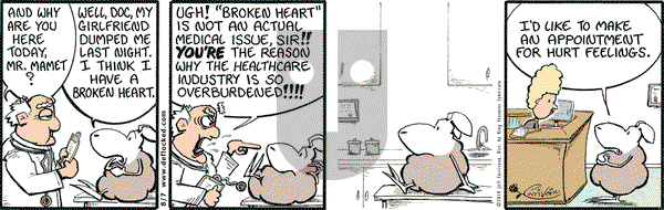 DeFlocked on Thursday August 7, 2014 Comic Strip