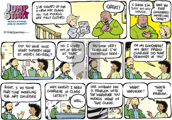 JumpStart on Sunday February 9, 2003 Comic Strip